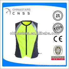 Fashion design safety vest for road security with EN20471 tape